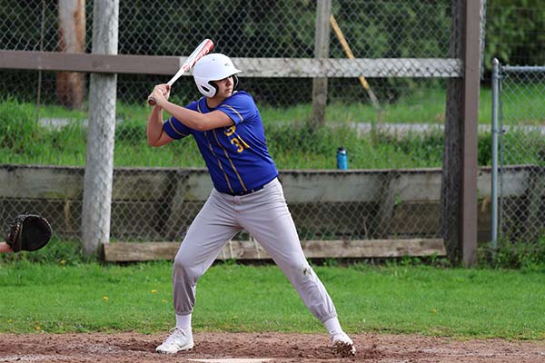 baseball player in batter box